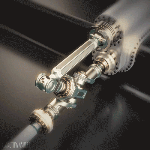 美的不同尋常的機(jī)械動(dòng)圖，壓鑄廠家應(yīng)該收藏一下